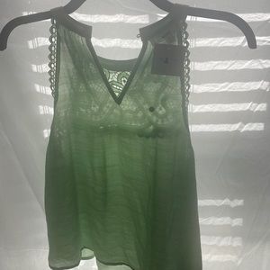 Mint green beautiful brand new tank top!